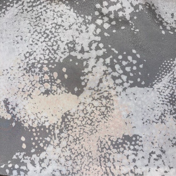 Juicy Couture Cold Shoulder Speckled V-Neck Balloon Sleeve Blouse Women’s Medium - Picture 8 of 8